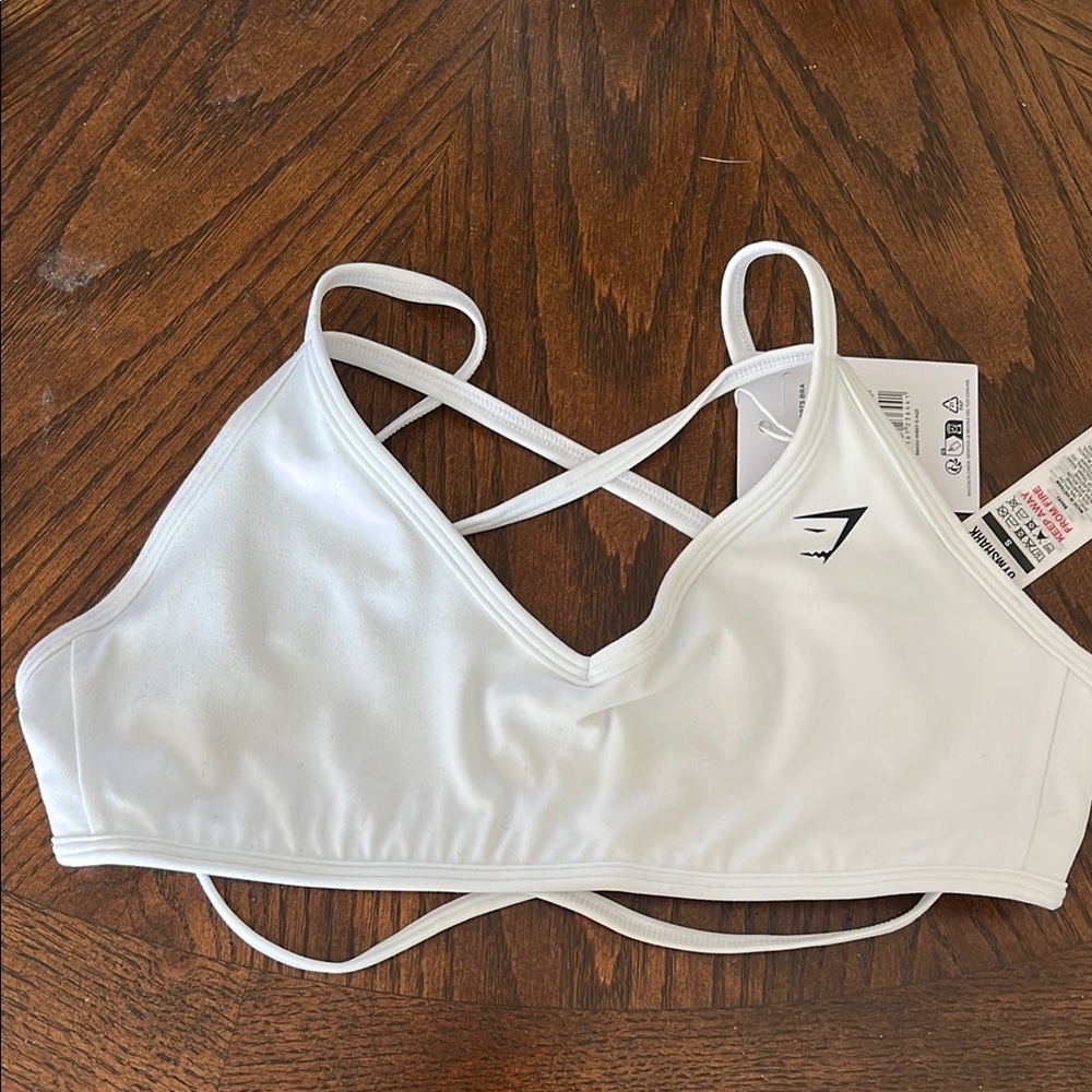White Women's Intimate Bra by Gymshark